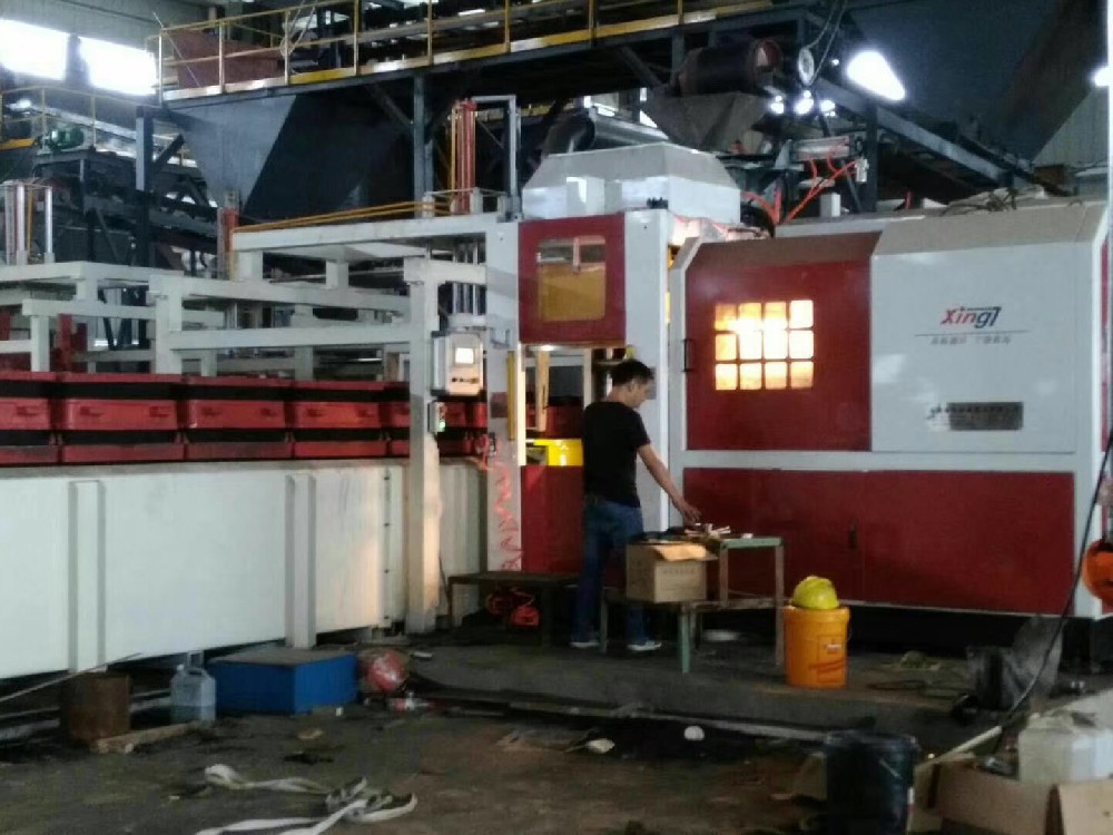 浙江兆元機(jī)械兩臺(tái)全自動(dòng)無箱造型機(jī)匹配兩條疊式全自動(dòng)澆鑄線正式投產(chǎn)！